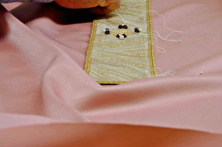 CUCITURA CASULA ROSACEA