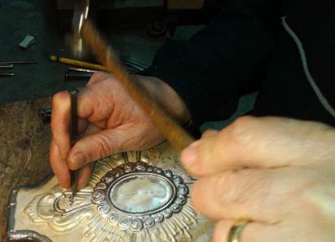 reliquirario argento su misura