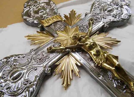 RESTAURO CROCE PROCESSIONALE